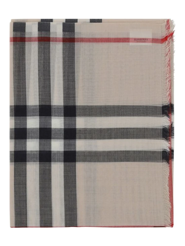 Brown Silk Scarf