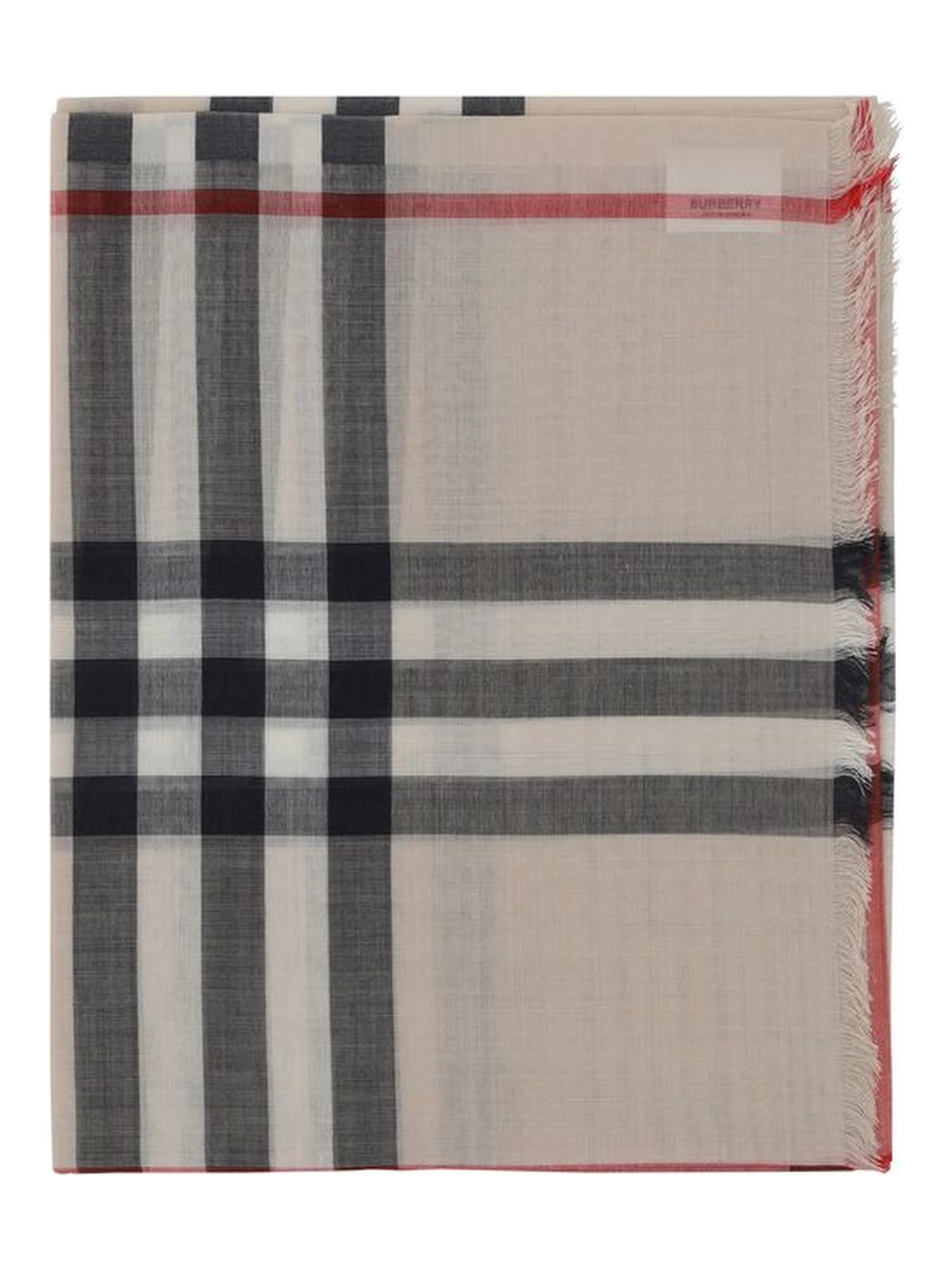 Brown Silk Scarf