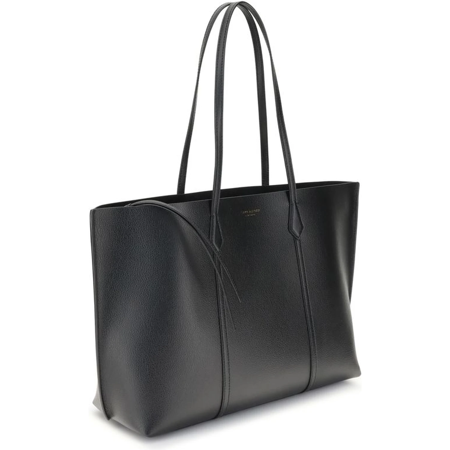 Black Calf Leather Bos Taurus Handbag