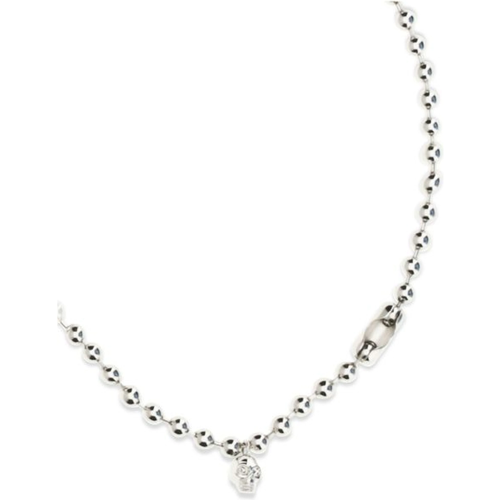 White Brass Necklace