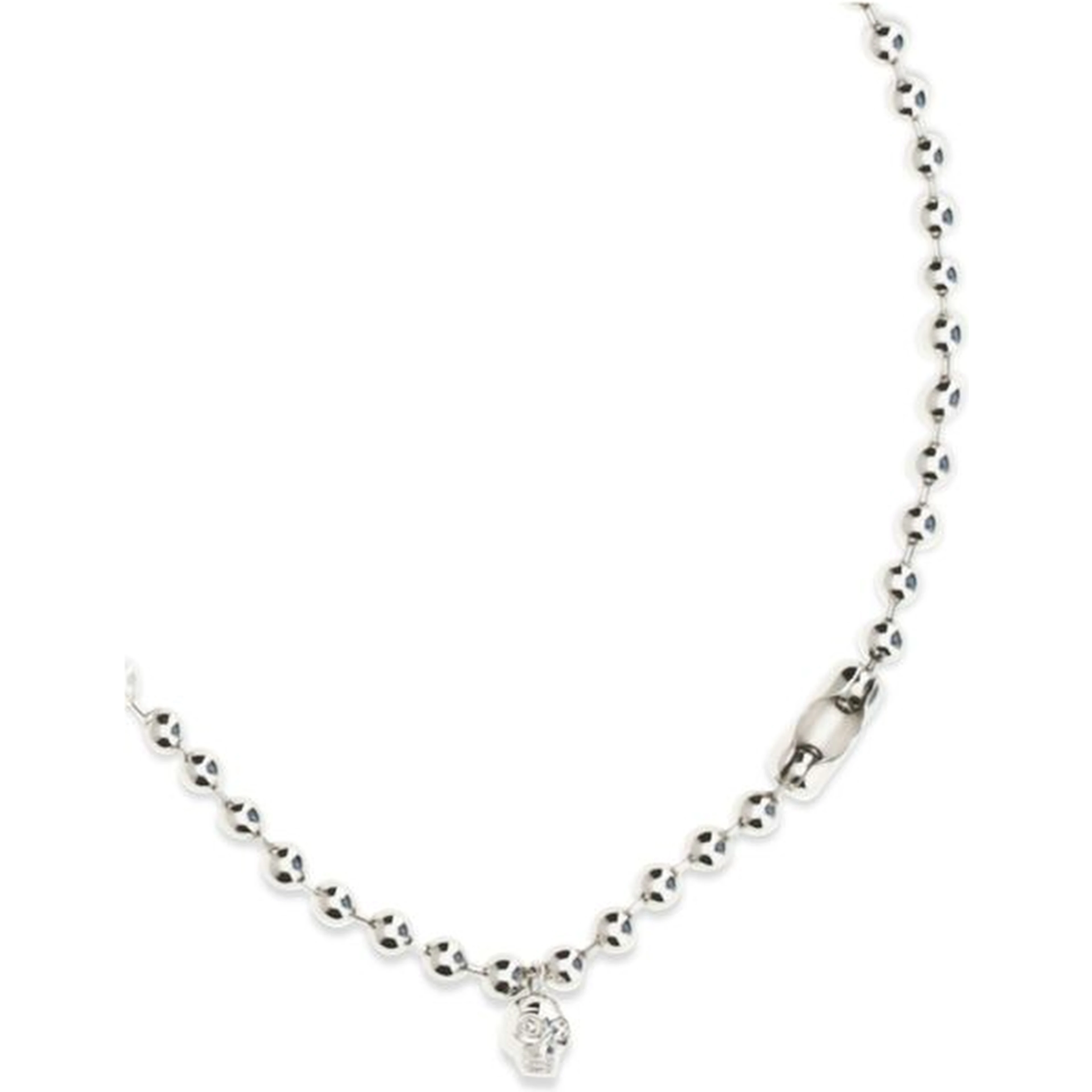 White Brass Necklace