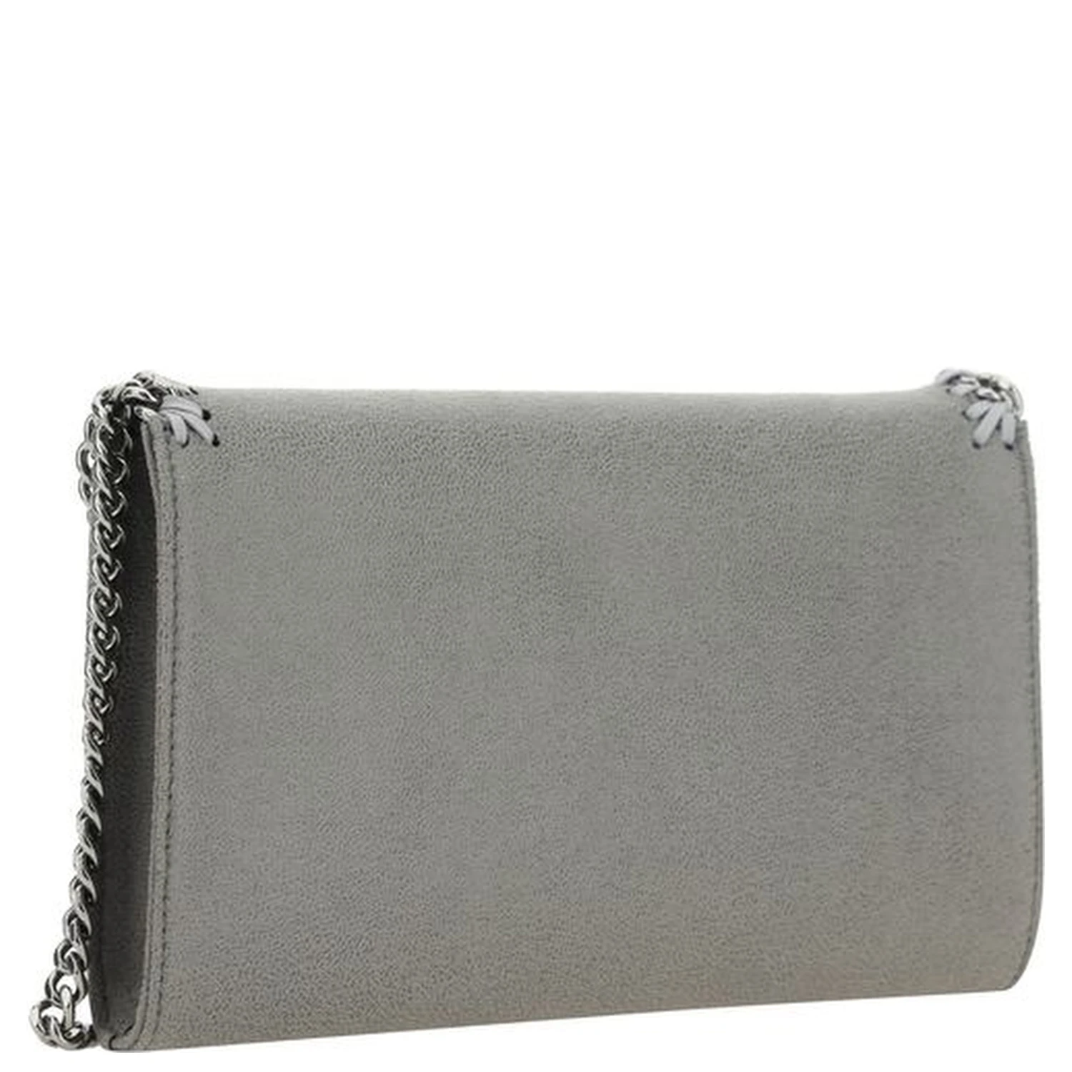 Gray Polyester Shoulder Bag