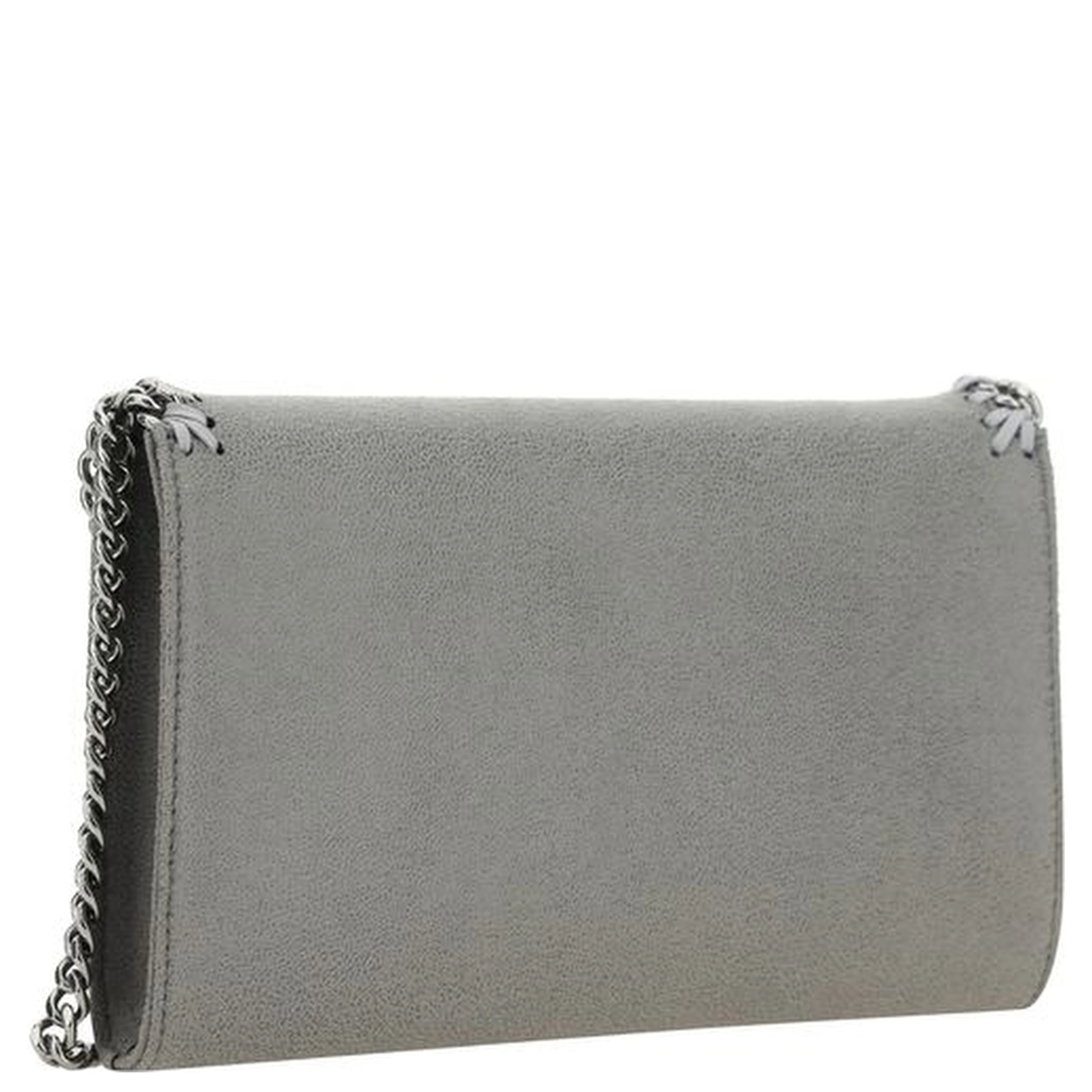Gray Polyester Shoulder Bag