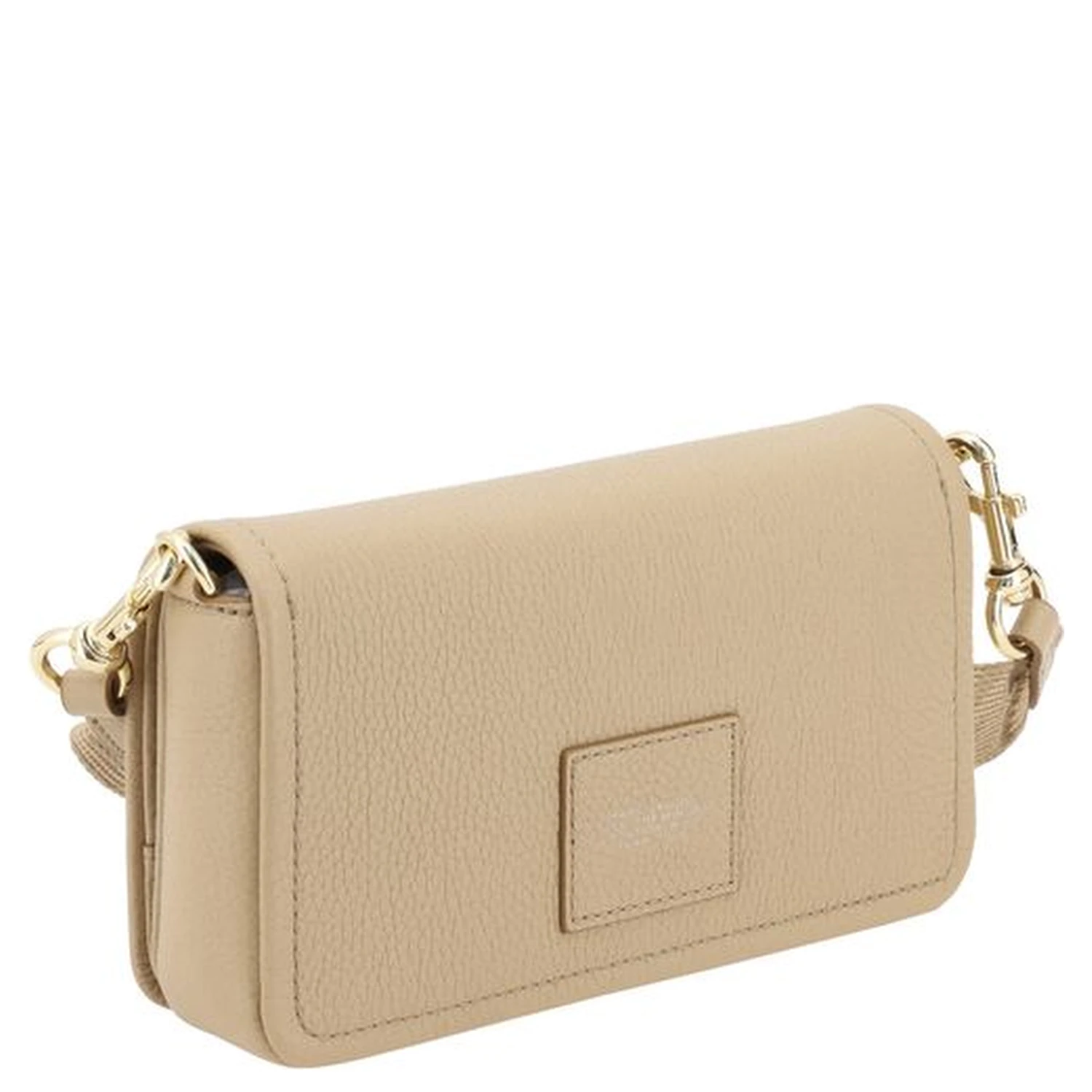 Beige Calf Leather Bos Taurus Shoulder Bag