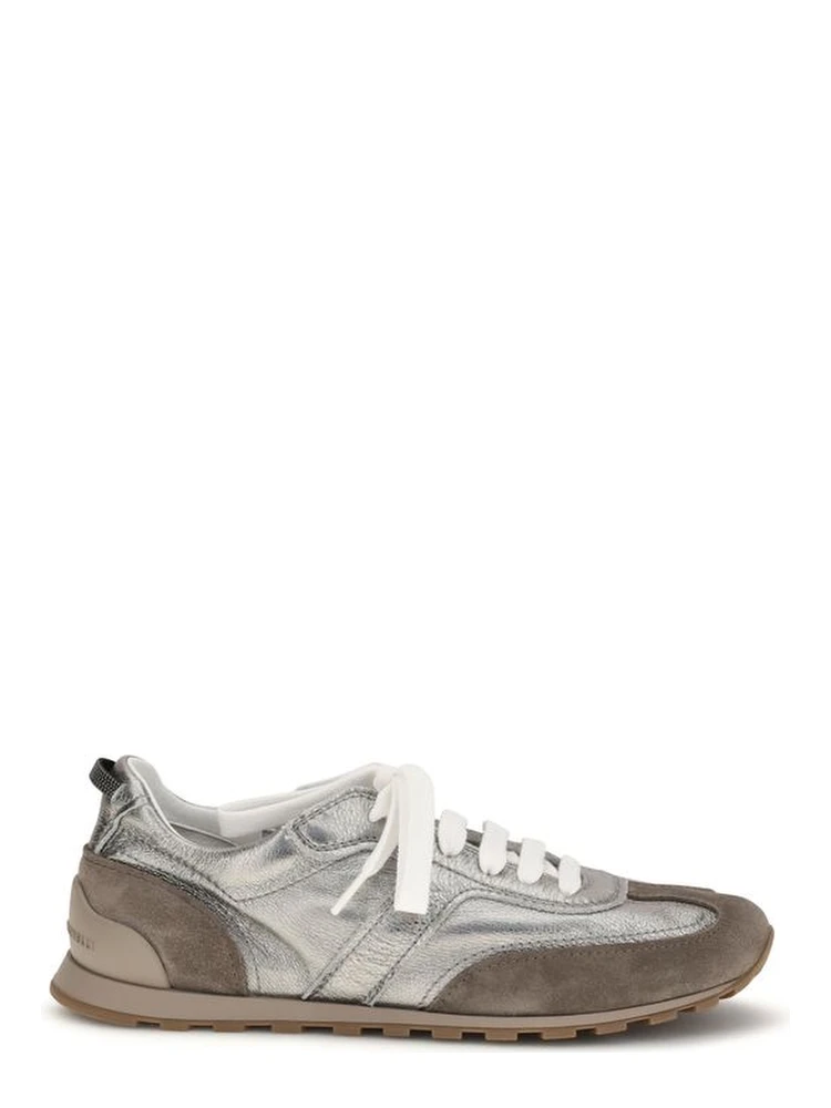 Multicolor Calf Leather Bos Taurus Athletic Sneakers