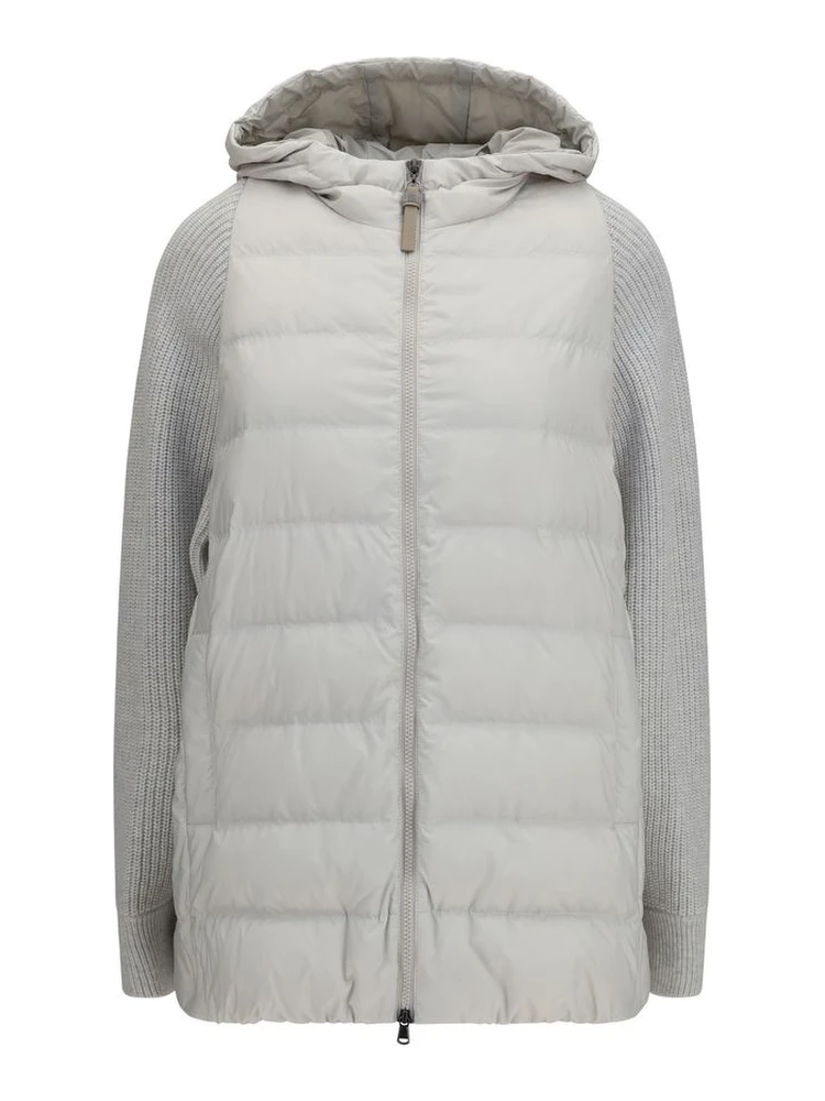 Gray Polyamide Jacket