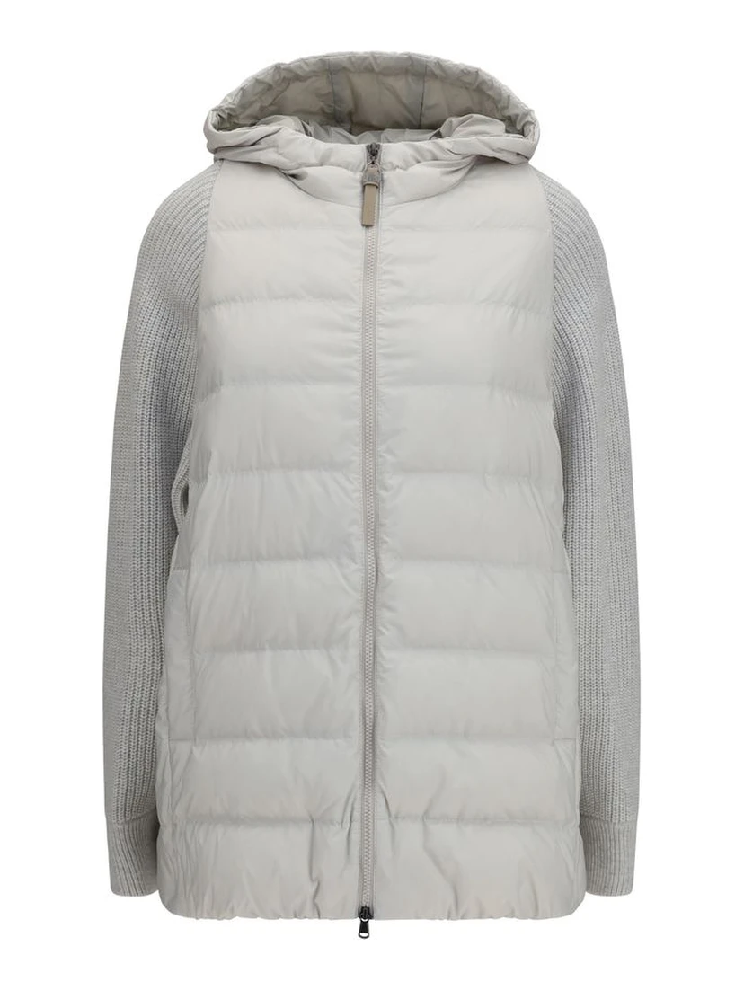 Gray Polyamide Jacket