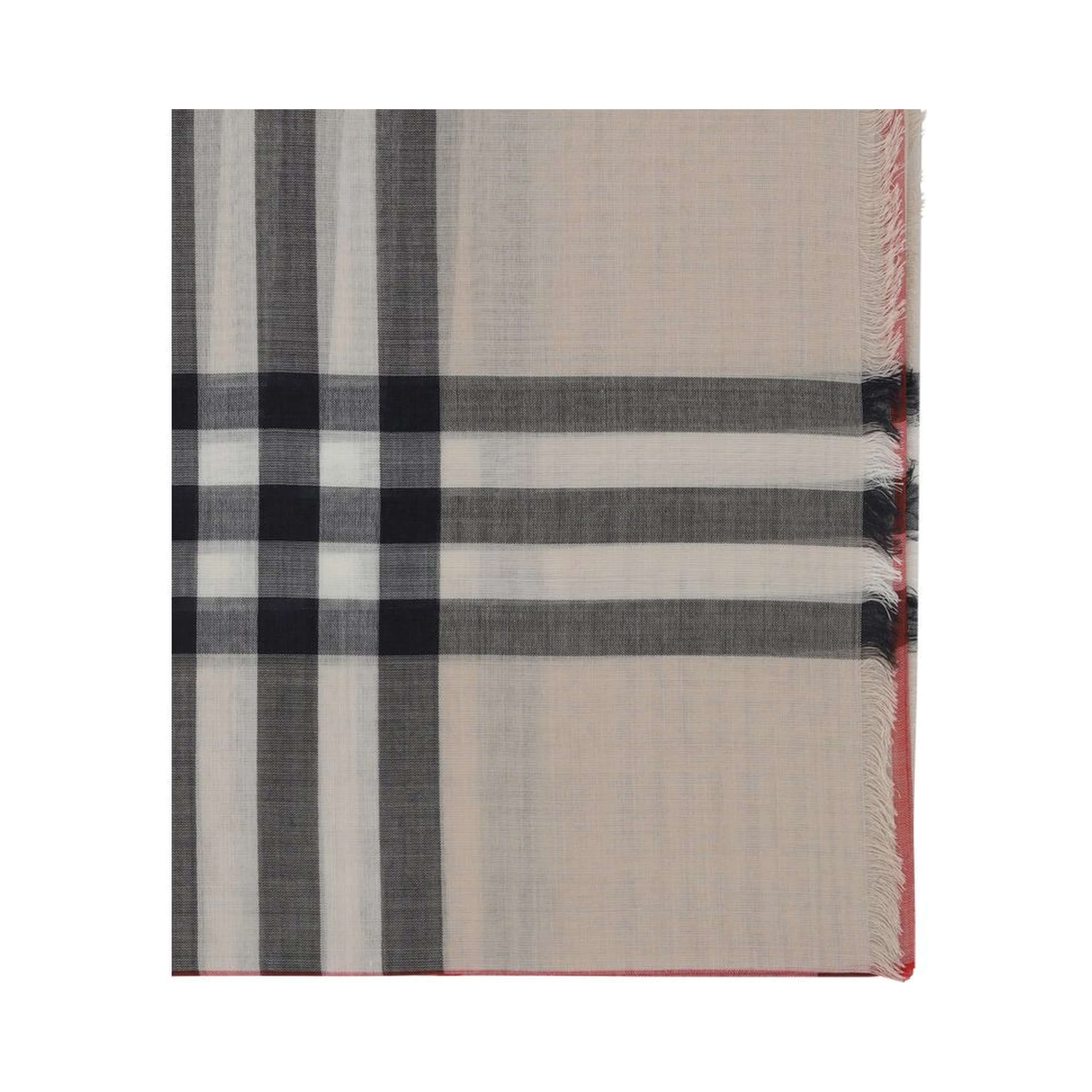Brown Silk Scarf
