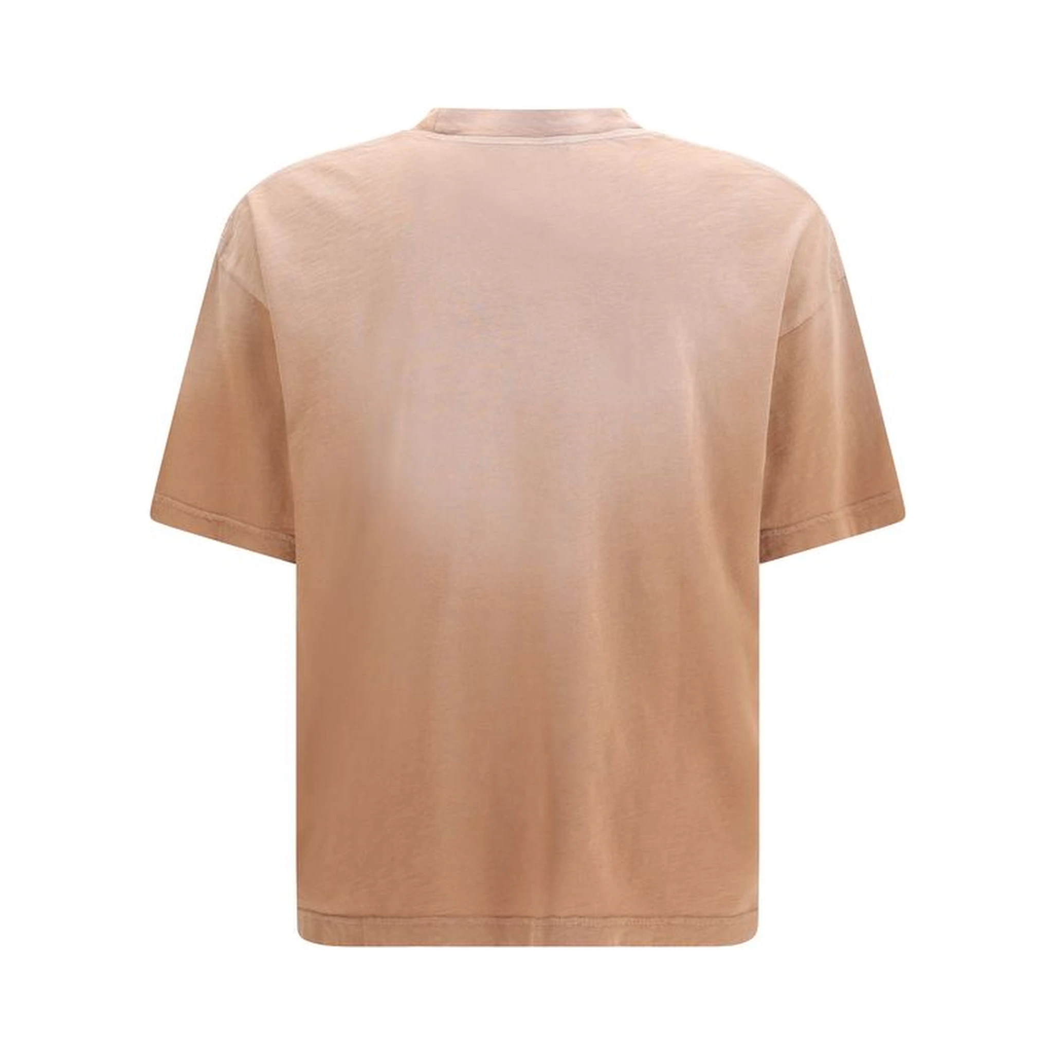 Brown Cotton T-Shirt