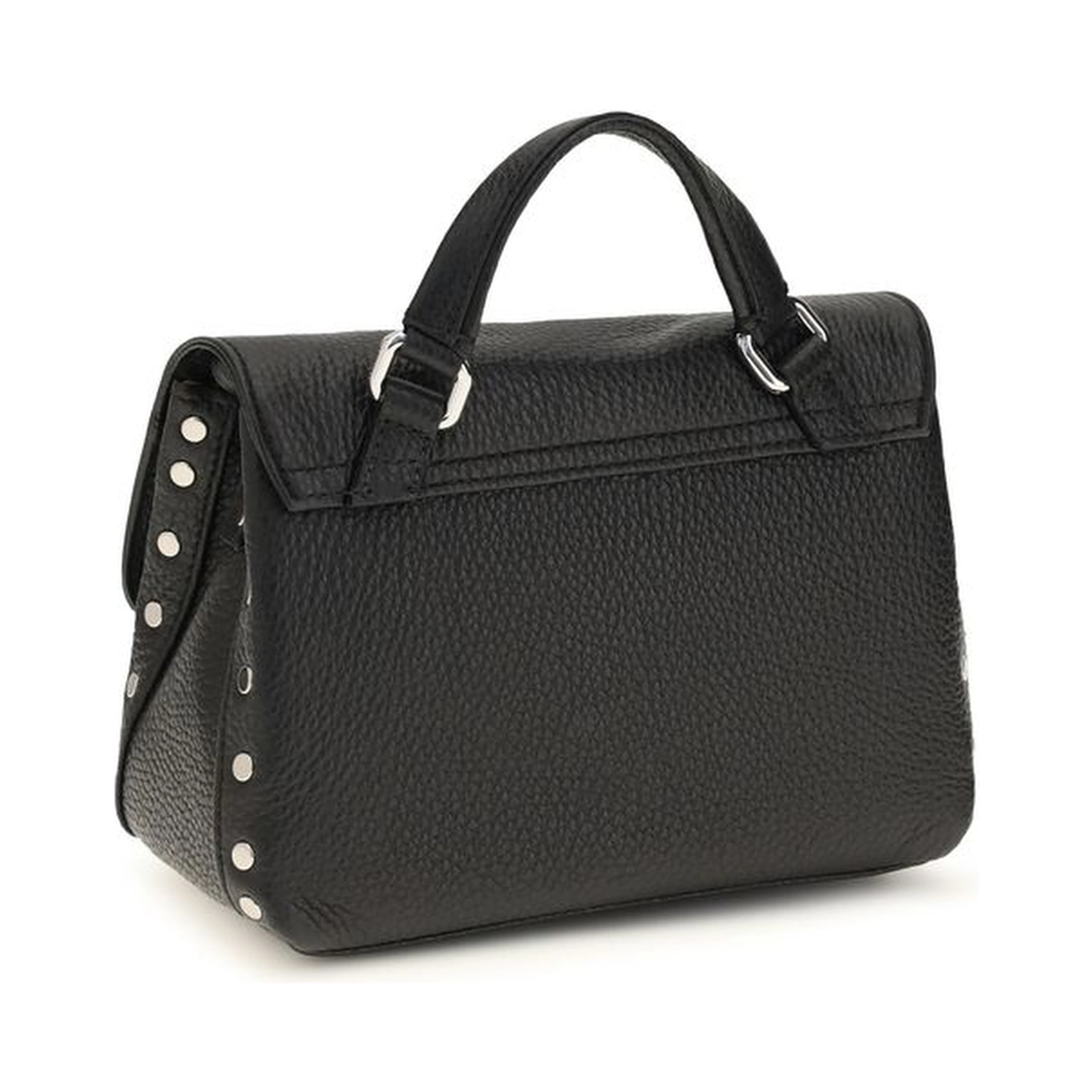 Black Calf Leather Bos Taurus Shoulder Bag