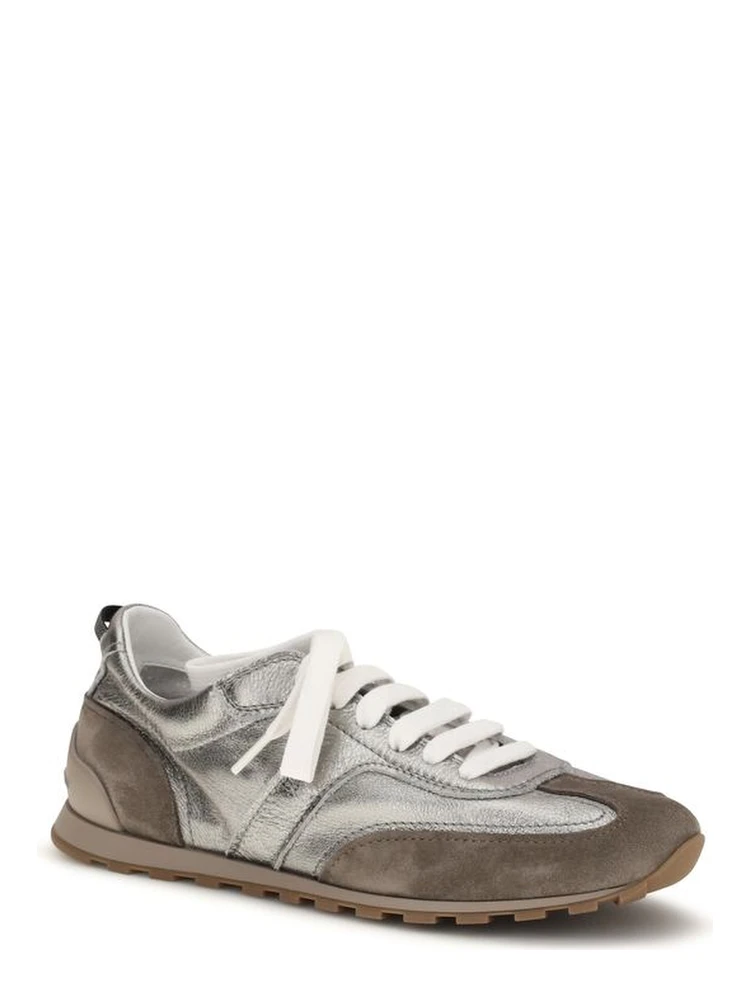 Multicolor Calf Leather Bos Taurus Athletic Sneakers alternative