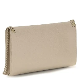 Beige Polyester Shoulder Bag