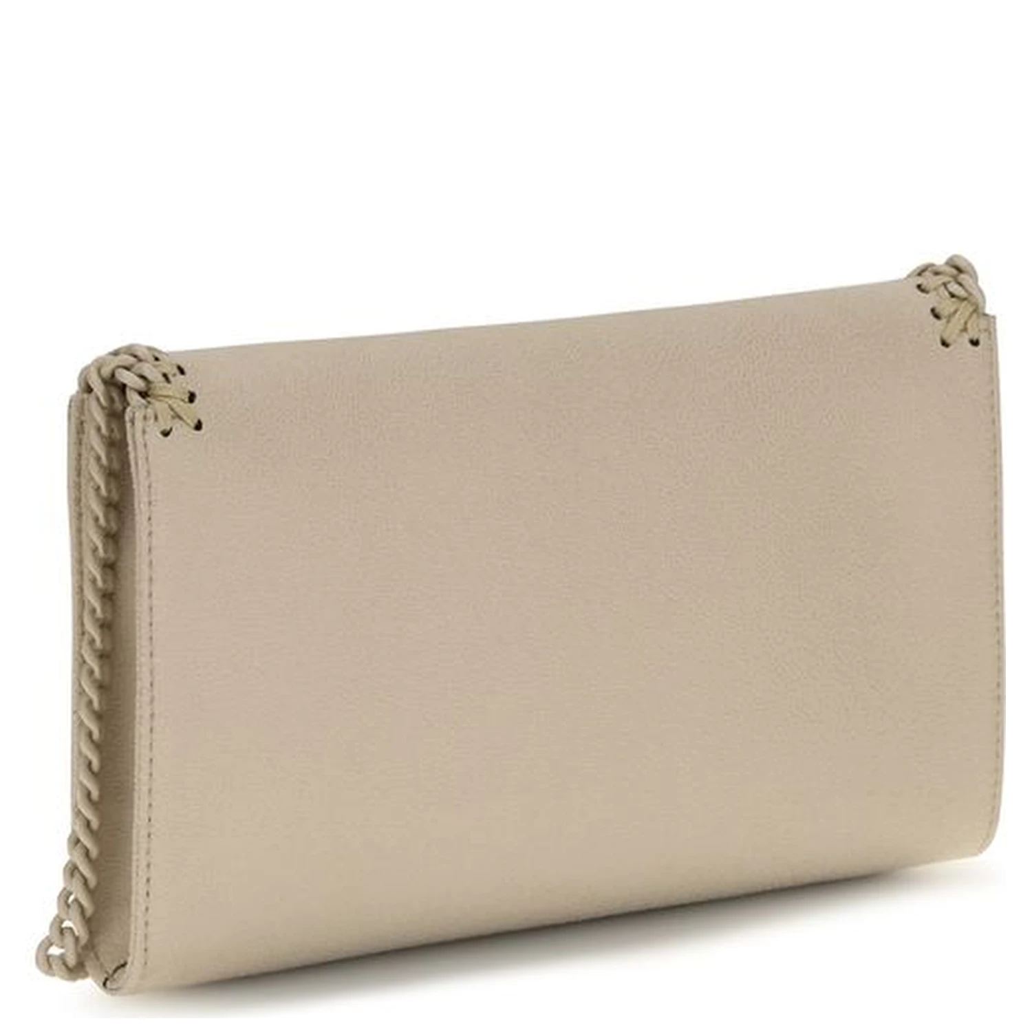 Beige Polyester Shoulder Bag