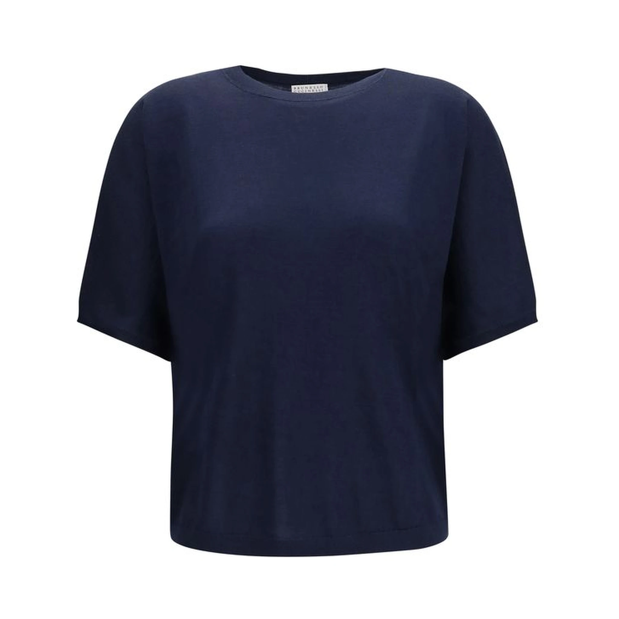 Blue Cashmere Sleeveles Sweater