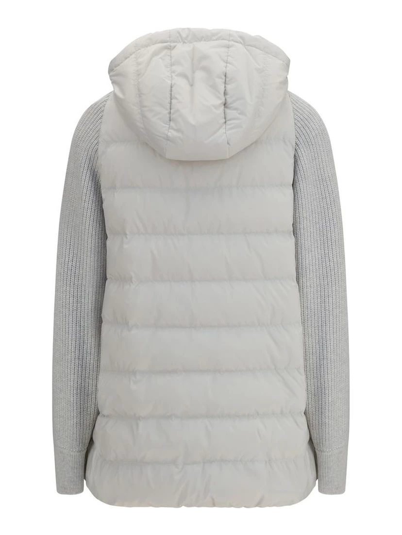 Gray Polyamide Jacket