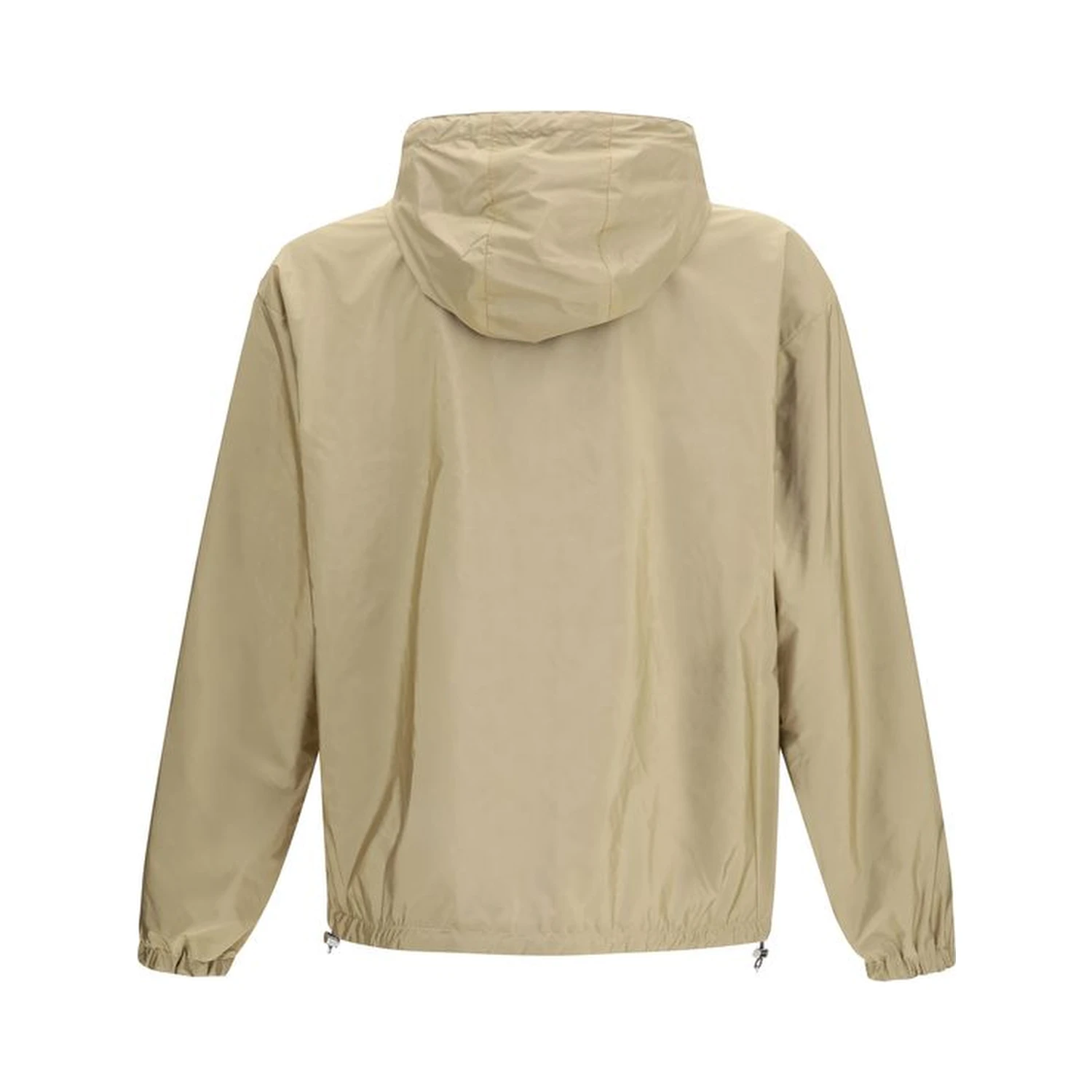 Beige Recycled Polyamide Shell Jacket