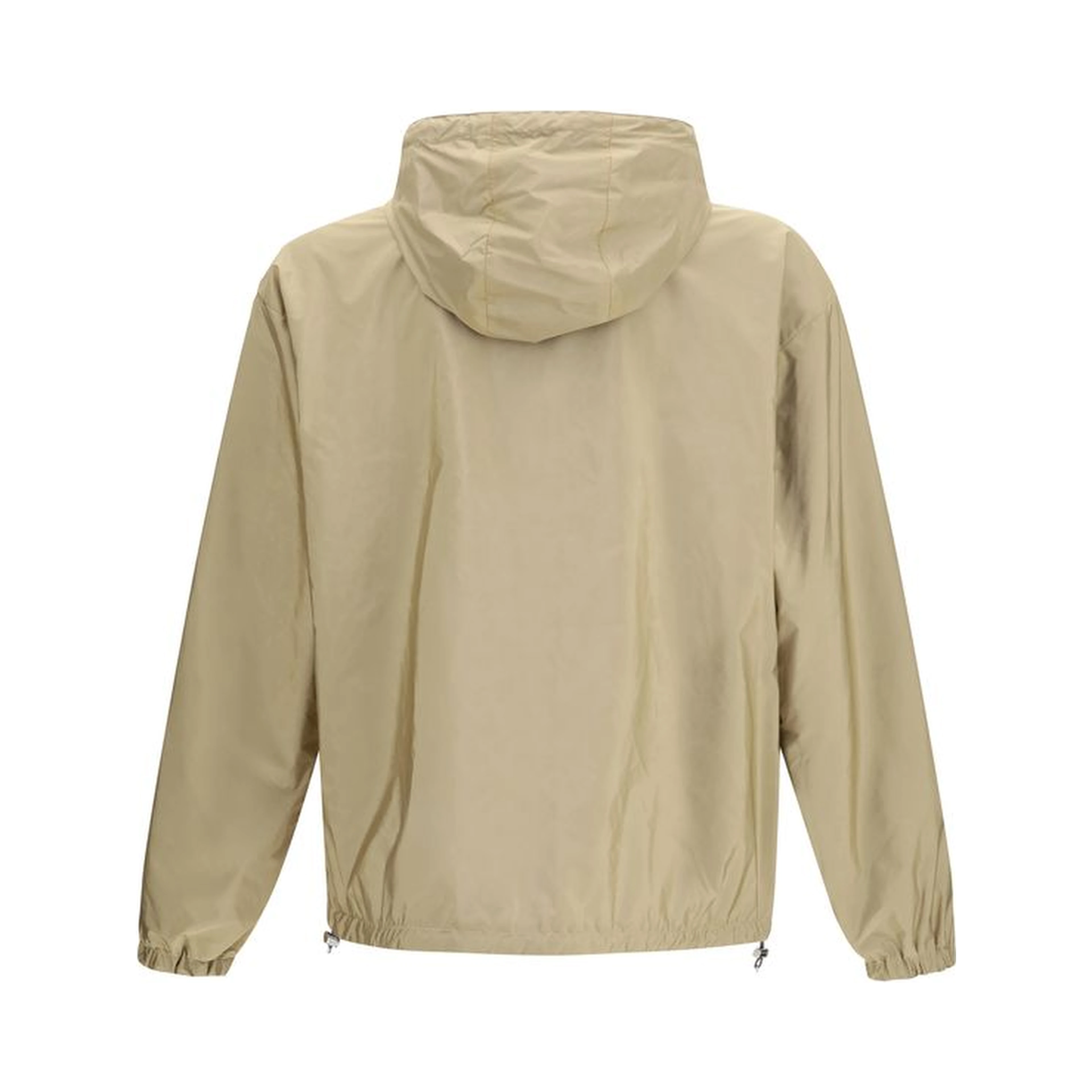 Beige Recycled Polyamide Shell Jacket