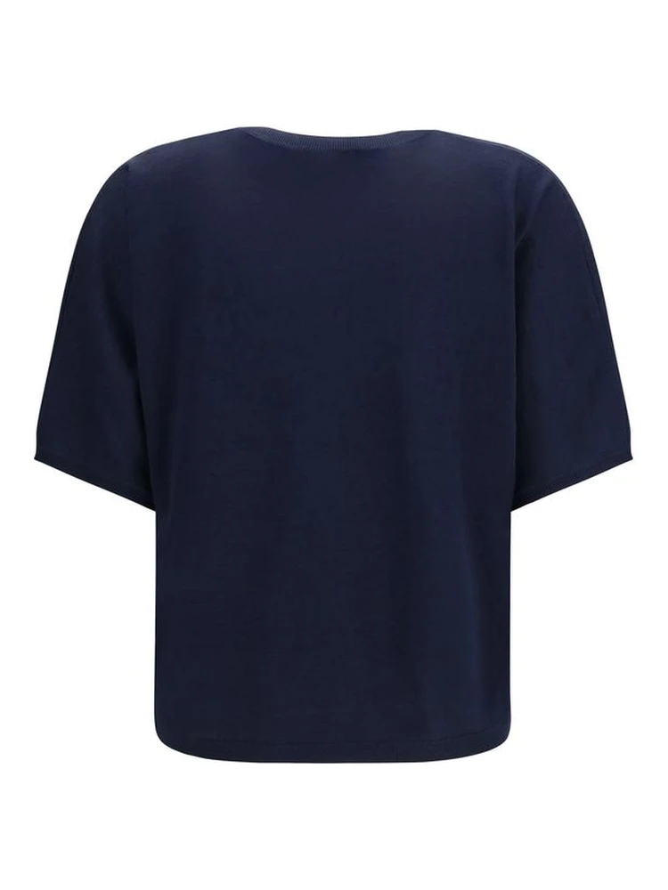Blue Cashmere Sleeveles Sweater alternative