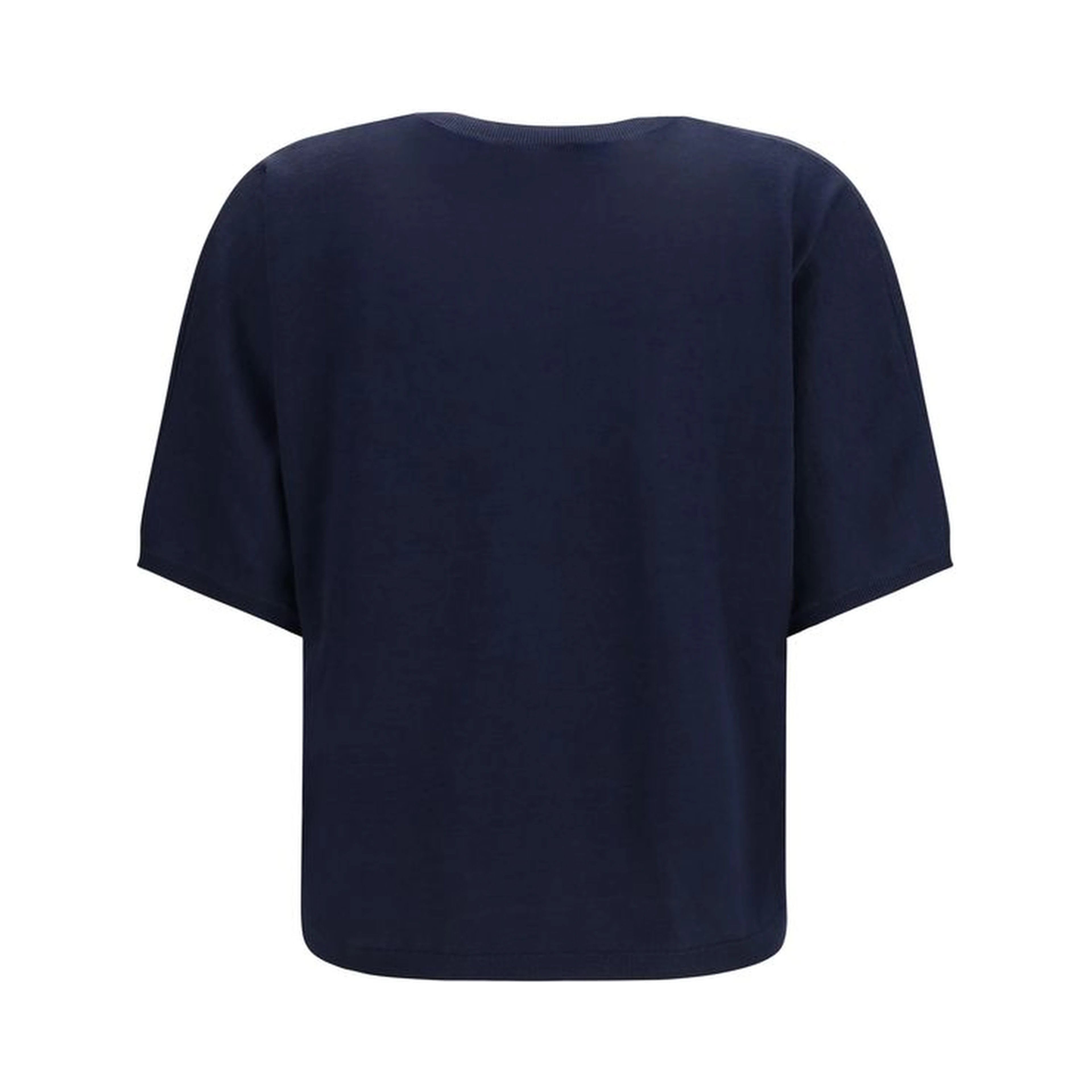 Blue Cashmere Sleeveles Sweater