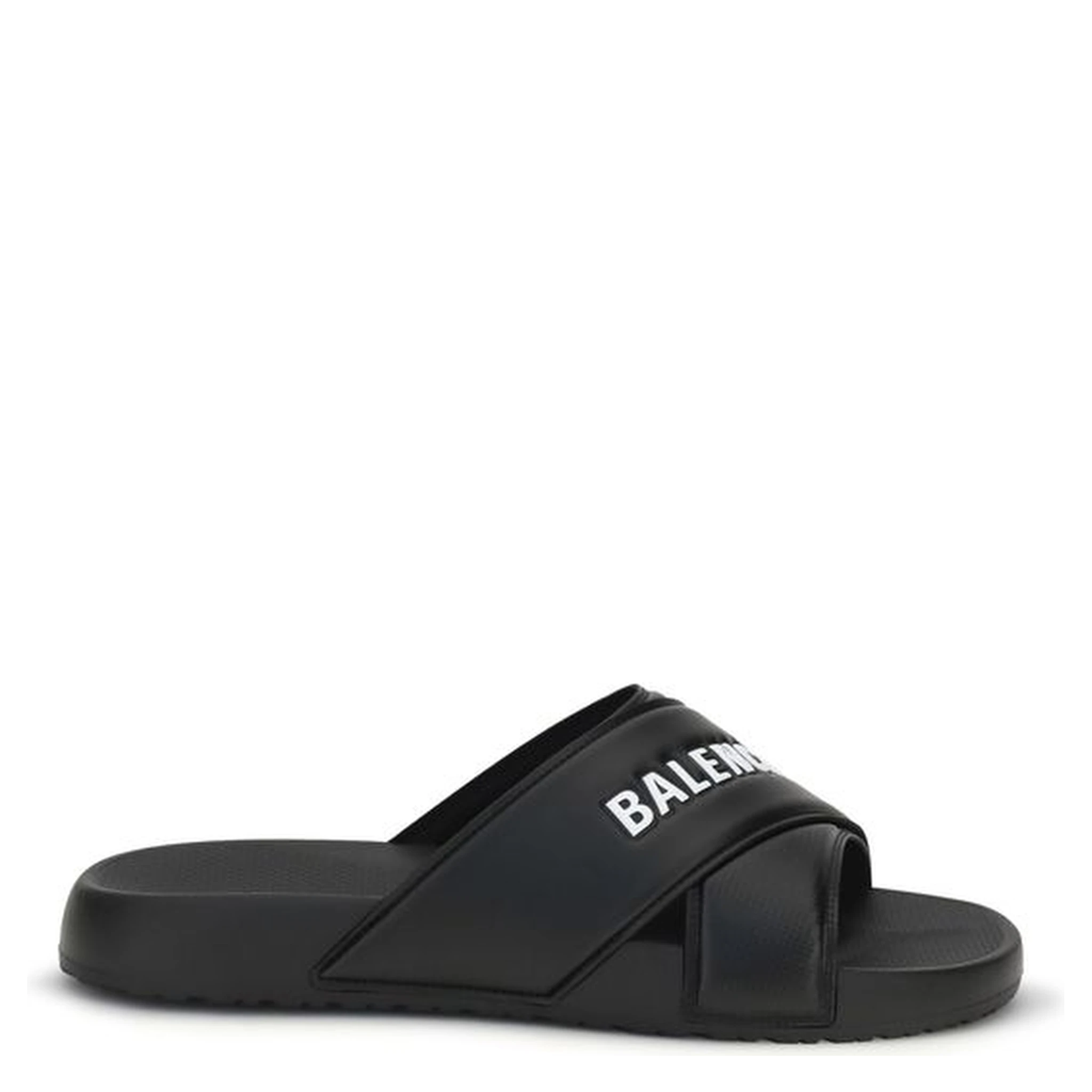 Black Rubber Sandals