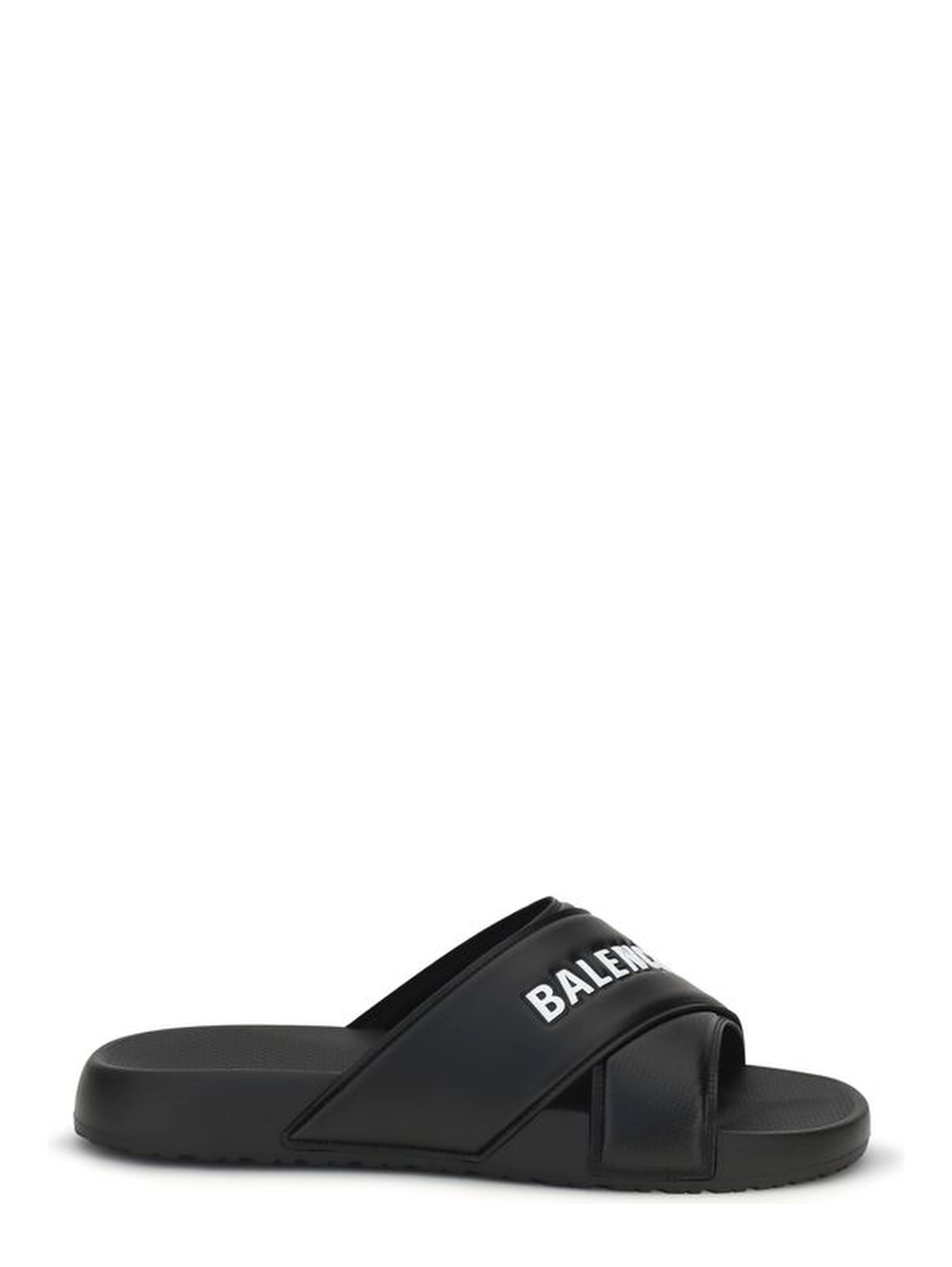 Black Rubber Sandals