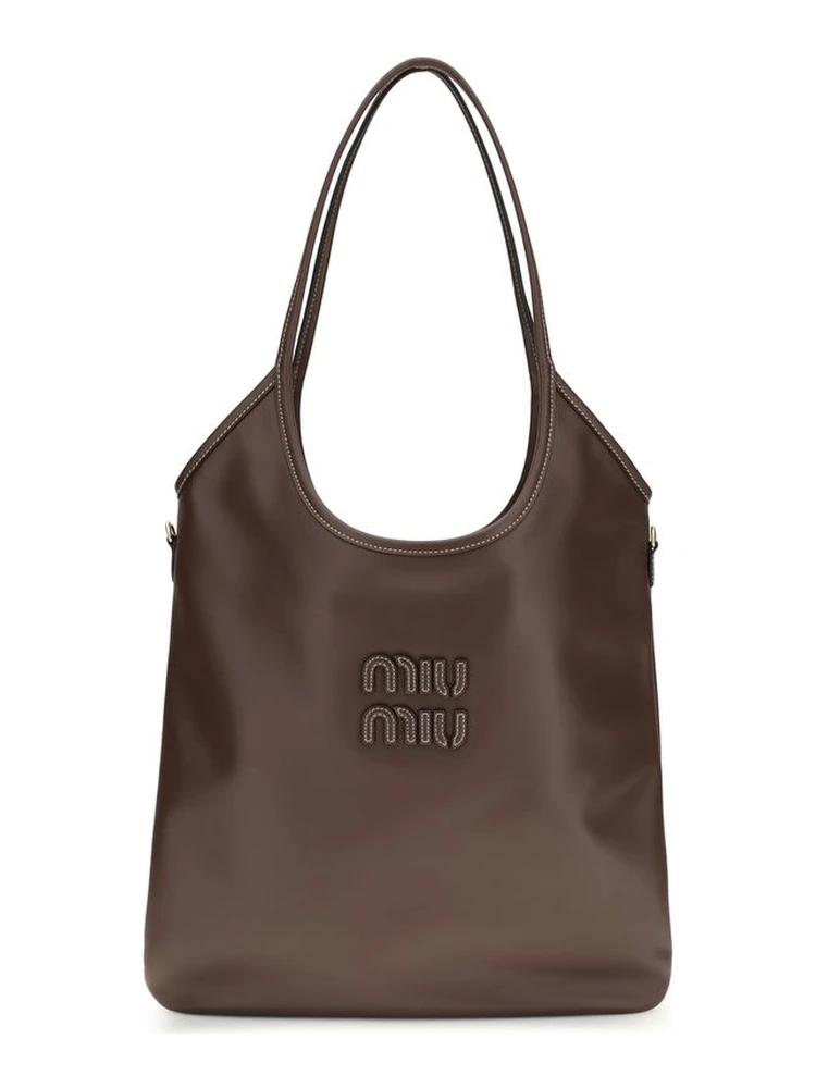Brown Calf Leather Bos Taurus Shoulder Bag
