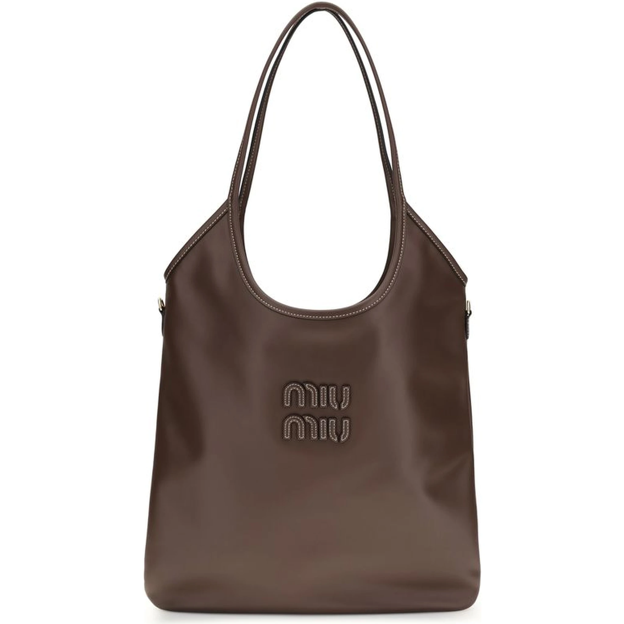 Brown Calf Leather Bos Taurus Shoulder Bag