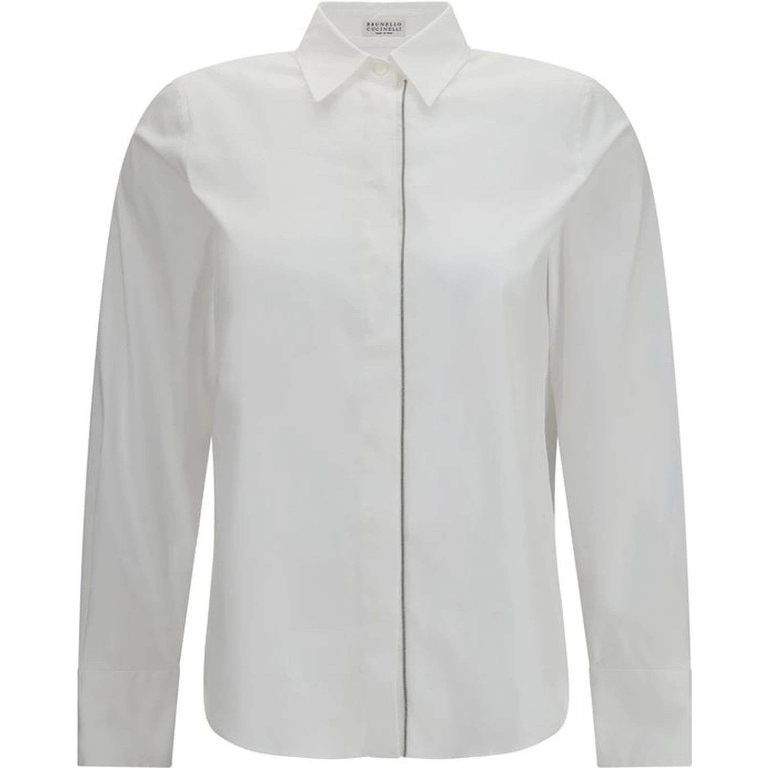 White Cotton Dress Shirt