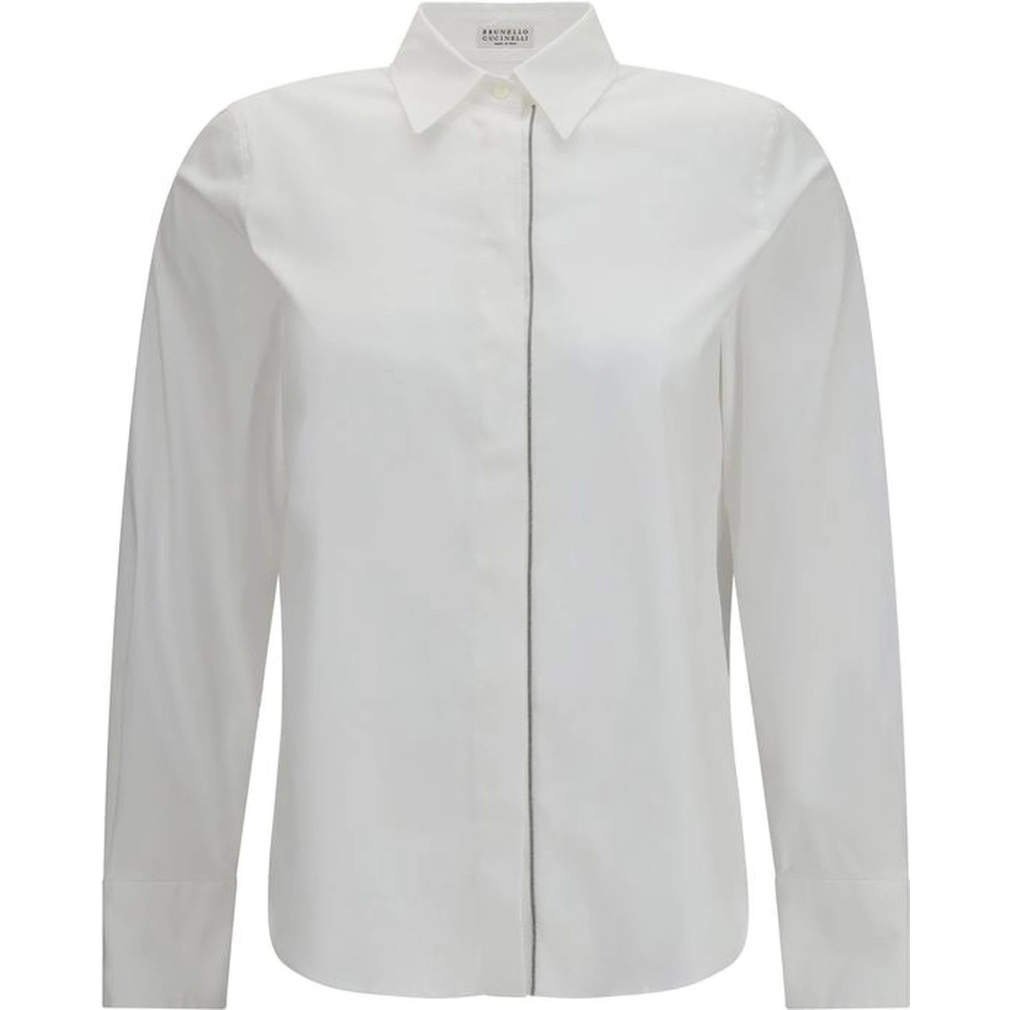 White Cotton Dress Shirt