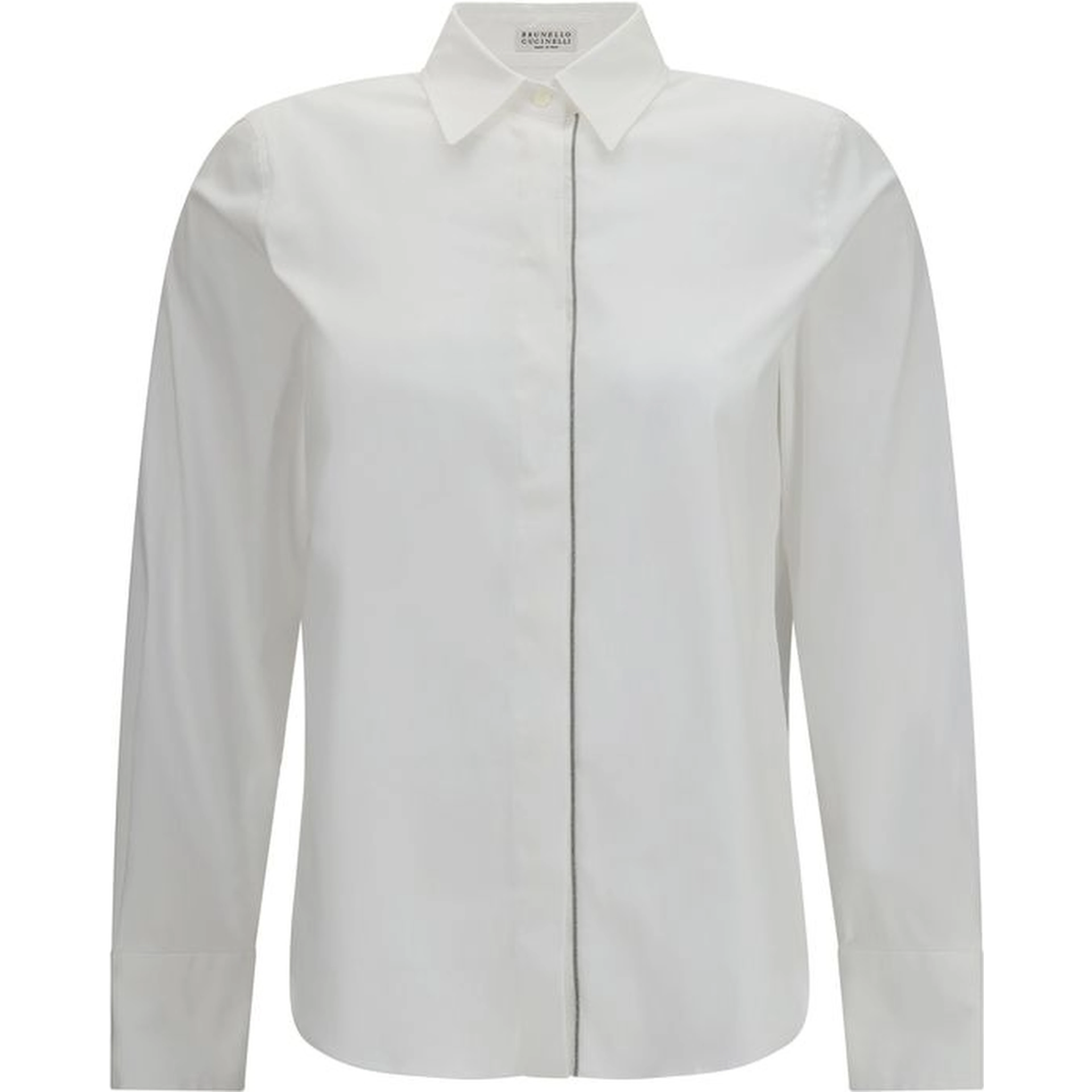 White Cotton Dress Shirt
