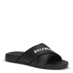 Black Rubber Sandals