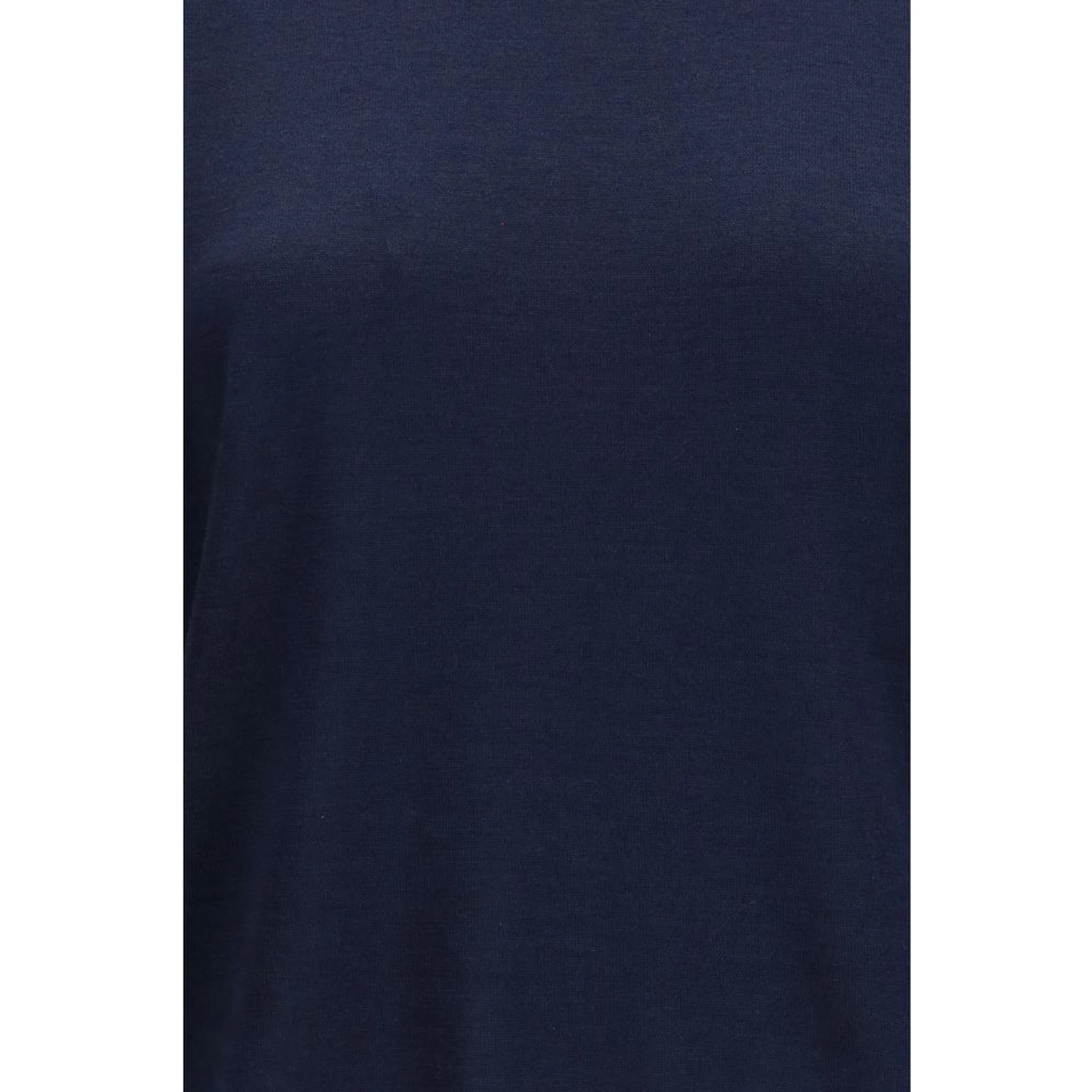Blue Cashmere Sleeveles Sweater