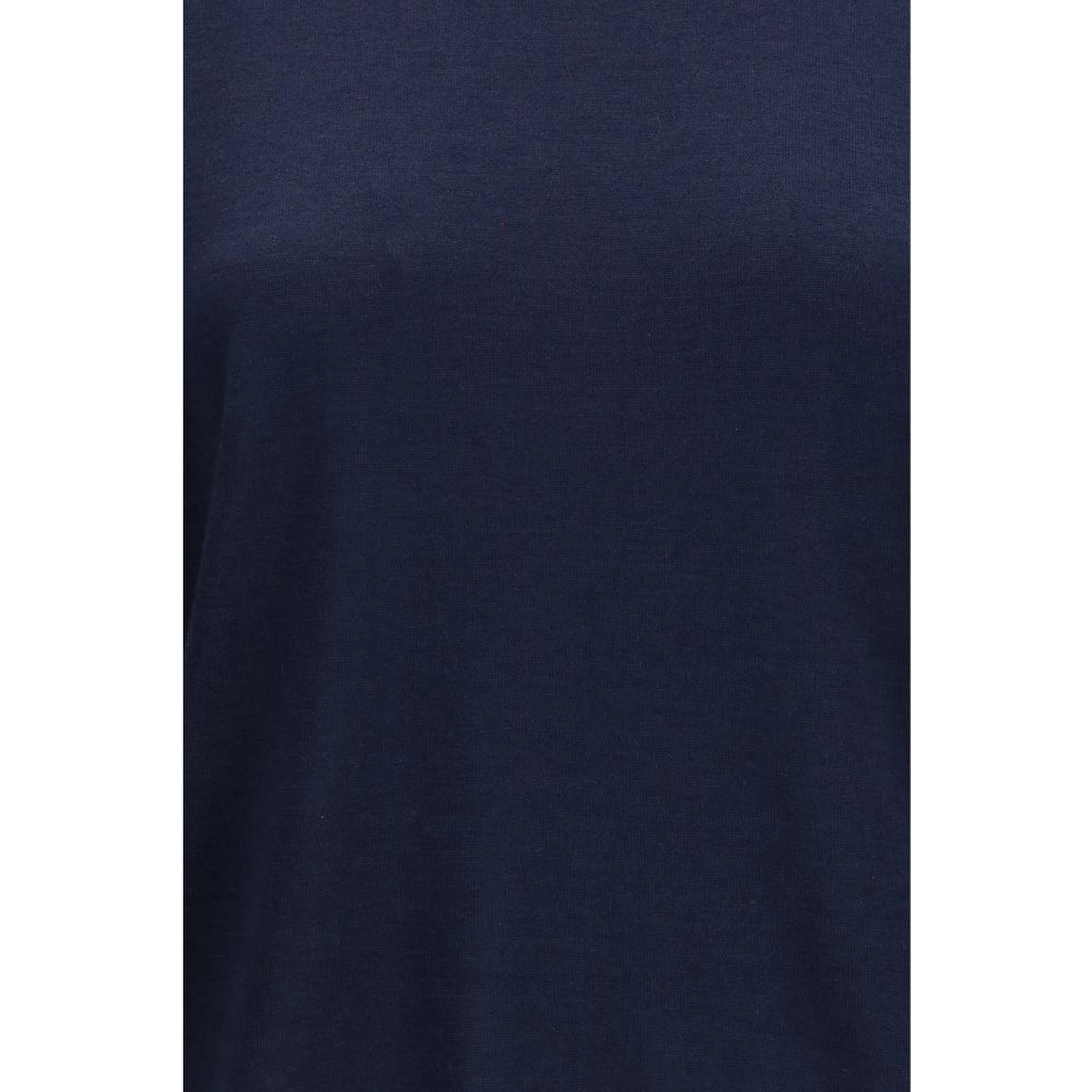 Blue Cashmere Sleeveles Sweater