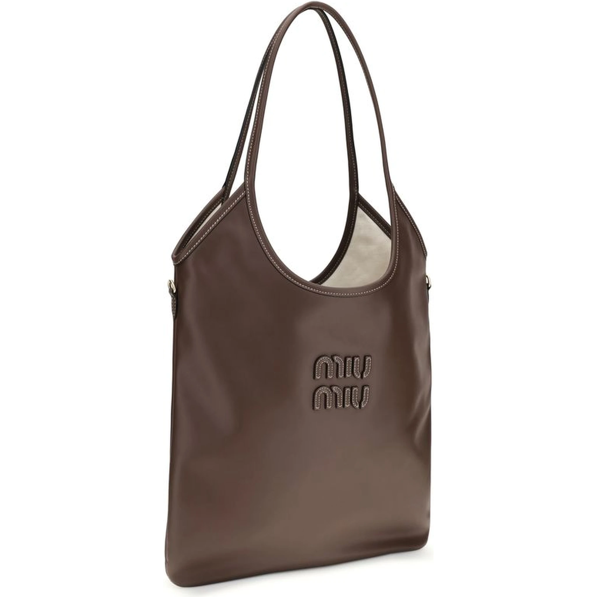Brown Calf Leather Bos Taurus Shoulder Bag