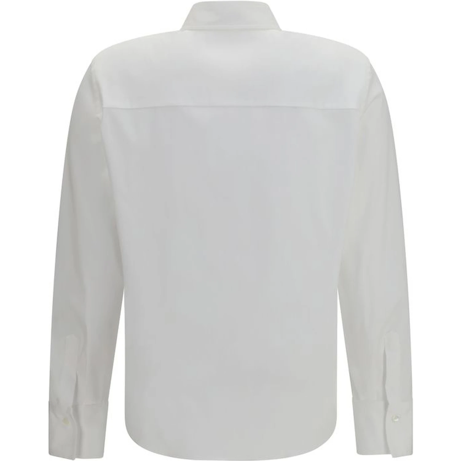White Cotton Dress Shirt