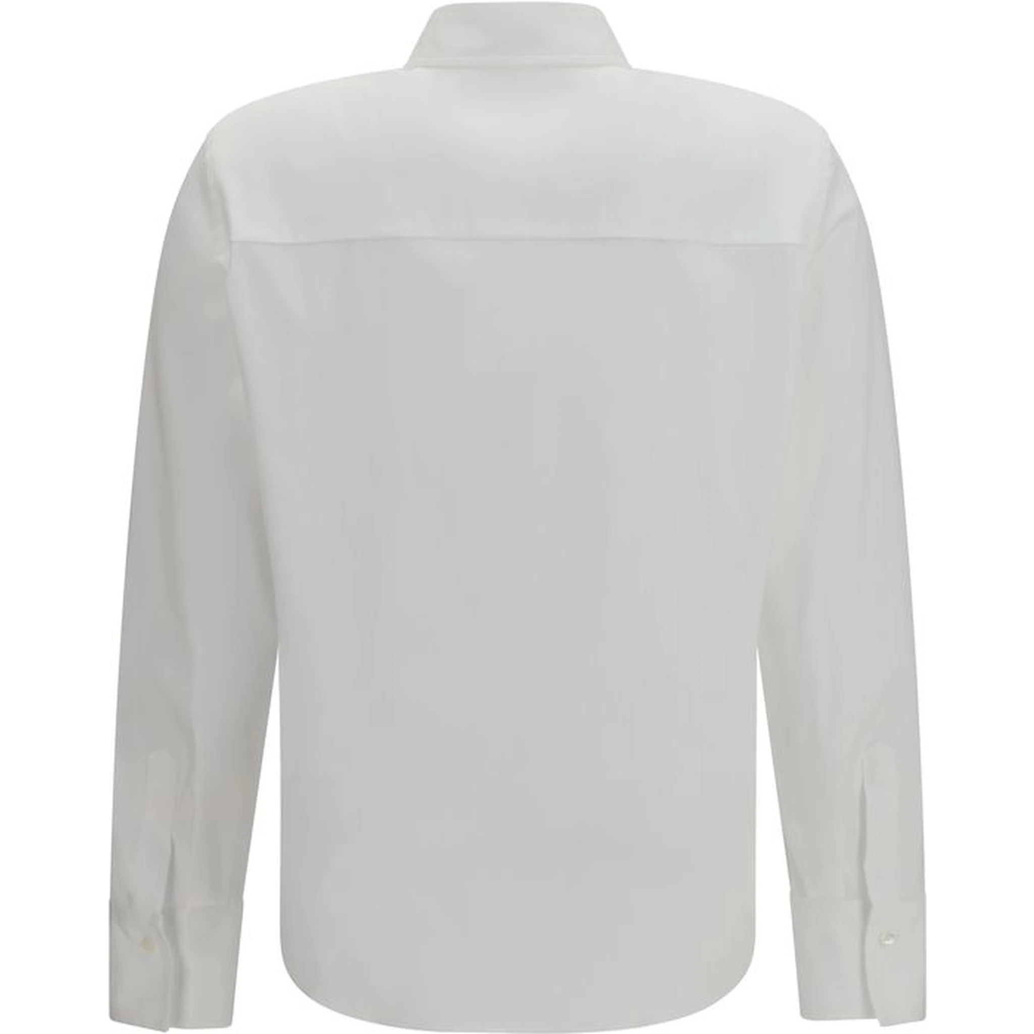 White Cotton Dress Shirt
