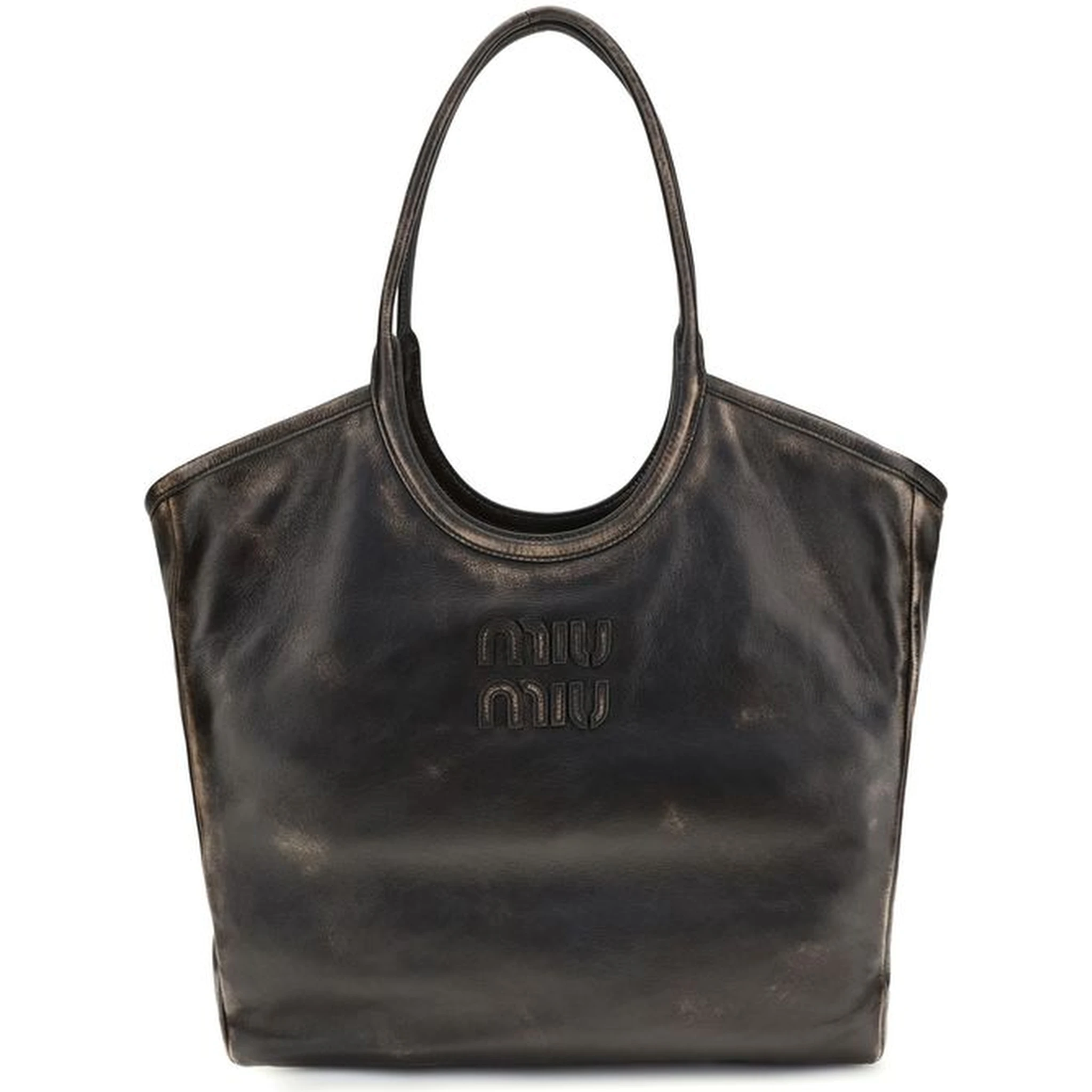 Brown Calf Leather Bos Taurus Shoulder Bag
