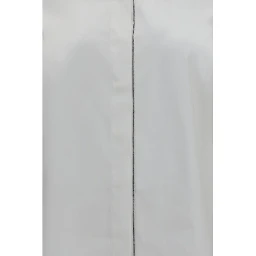 White Cotton Dress Shirt