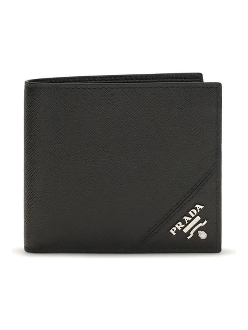Black Calf Leather Bos Taurus Wallet