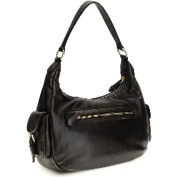 Brown Calf Leather Bos Taurus Shoulder Bag