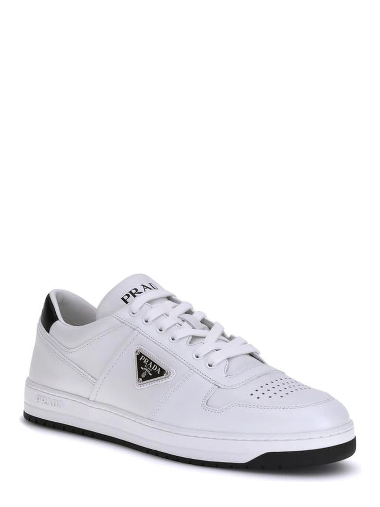 White Calf Leather Bos Taurus Low Top Sneakers alternative