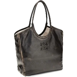 Brown Calf Leather Bos Taurus Shoulder Bag