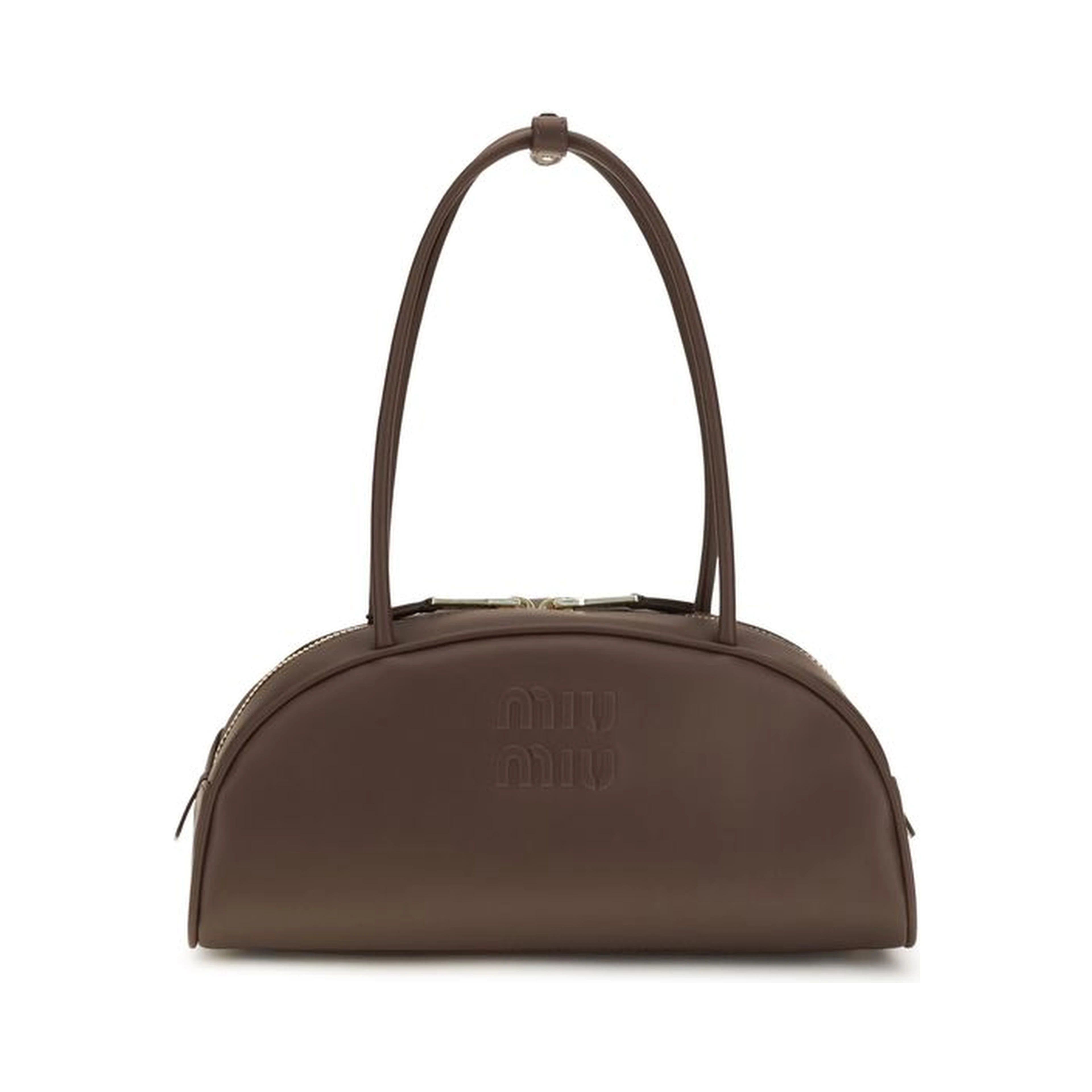 Brown Calf Leather Bos Taurus Handbag