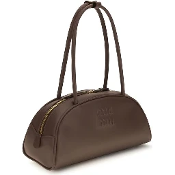 Brown Calf Leather Bos Taurus Handbag