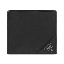 Black Calf Leather Bos Taurus Wallet