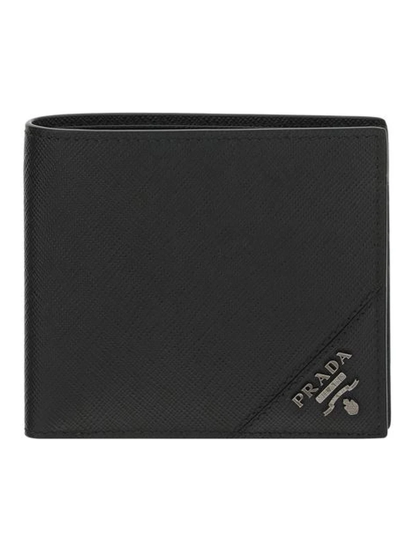 Black Calf Leather Bos Taurus Wallet