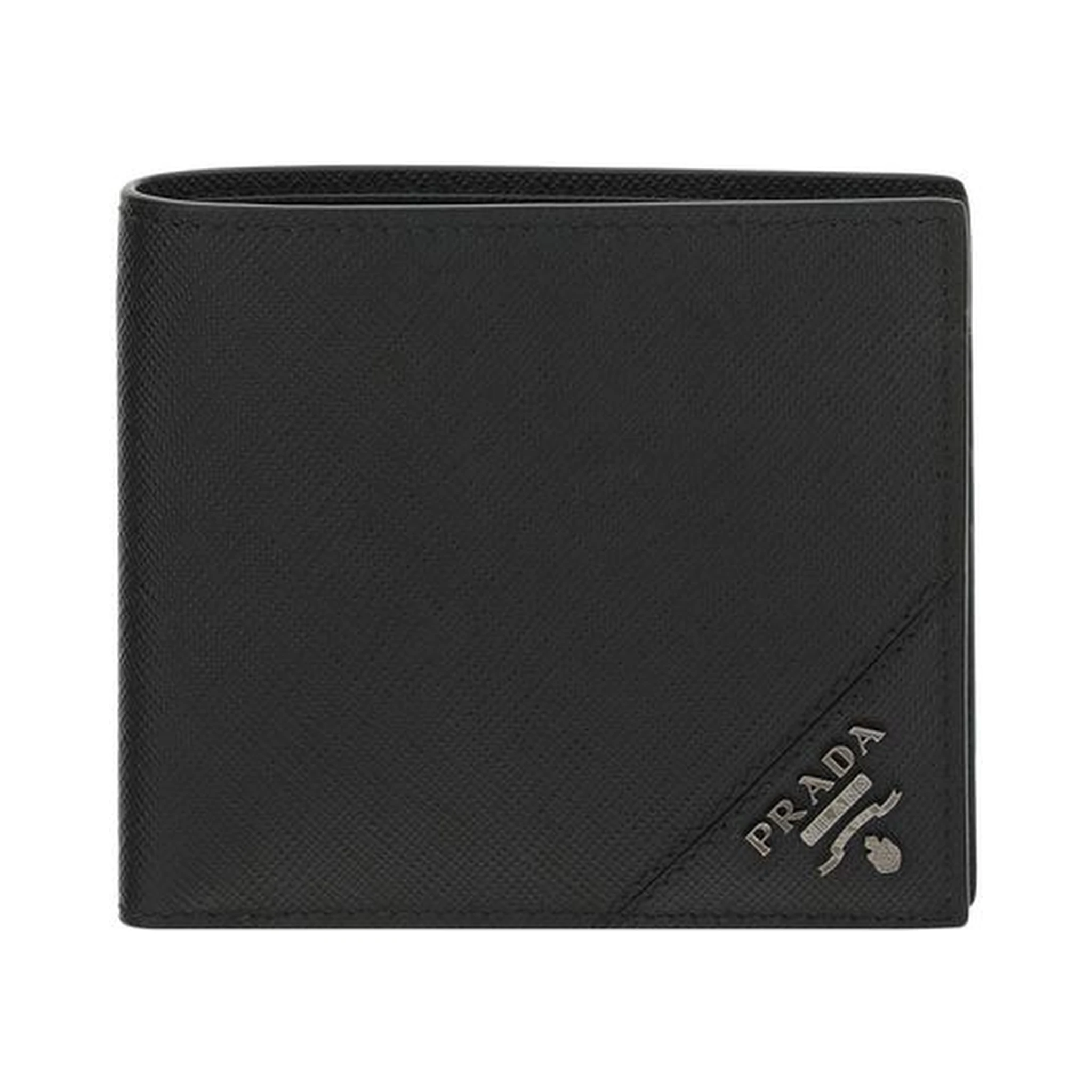 Black Calf Leather Bos Taurus Wallet