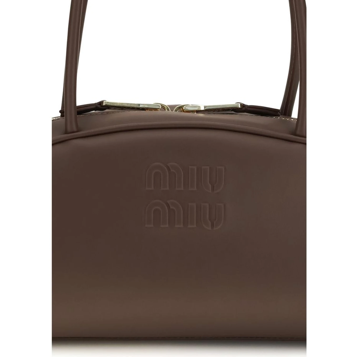 Brown Calf Leather Bos Taurus Handbag