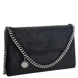 Black Polyester Shoulder Bag