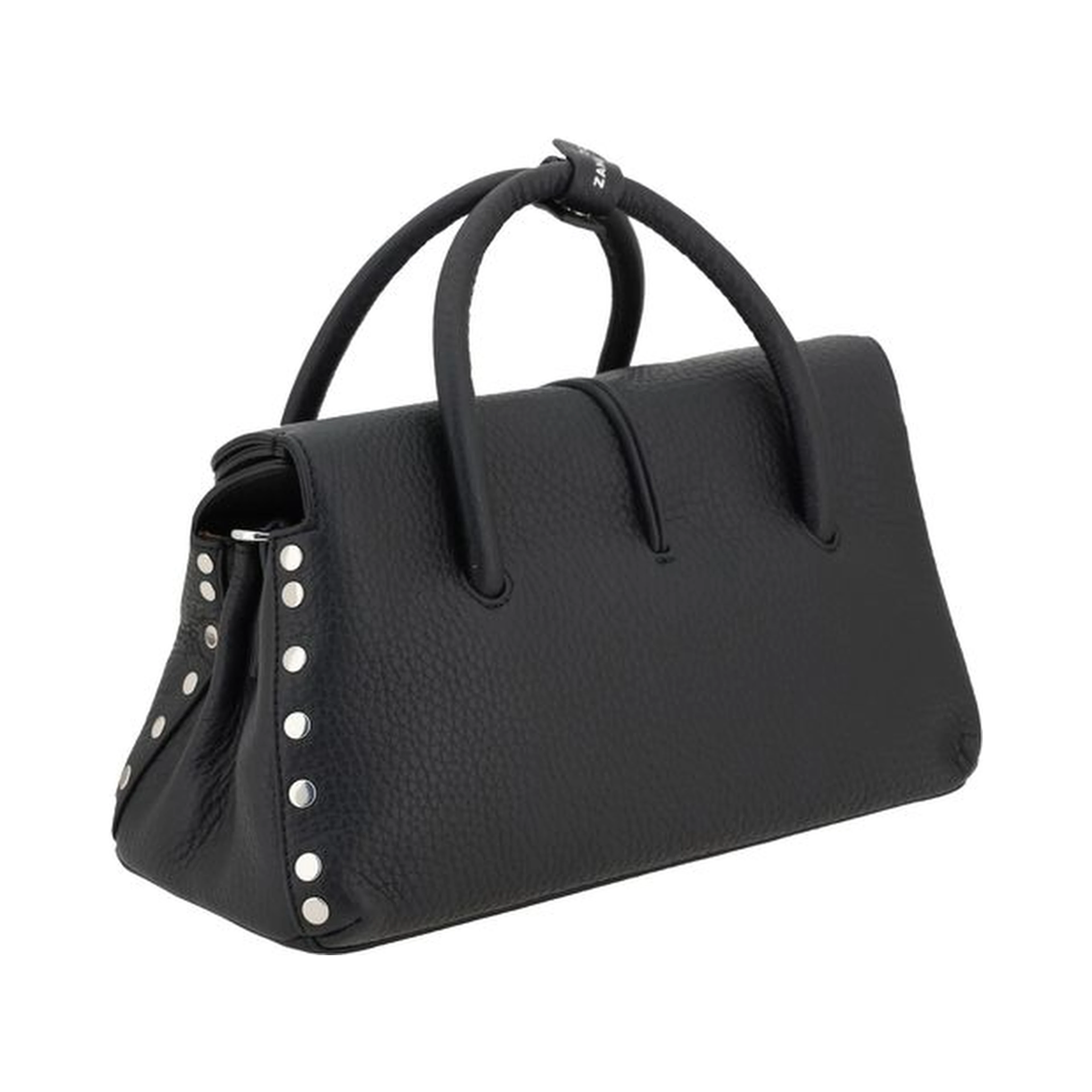 Black Calf Leather Bos Taurus Shoulder Bag